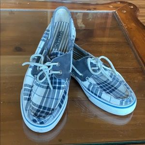 Plaid Sperry Shoes